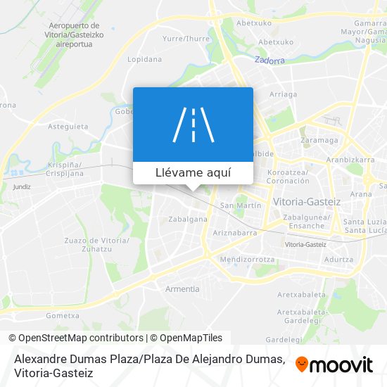 Mapa Alexandre Dumas Plaza / Plaza De Alejandro Dumas