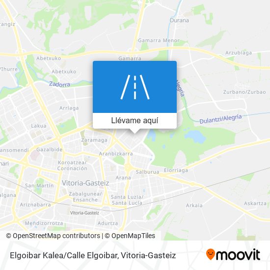 Mapa Elgoibar Kalea/Calle Elgoibar