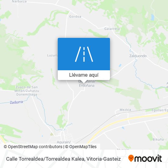 Mapa Calle Torrealdea / Torrealdea Kalea