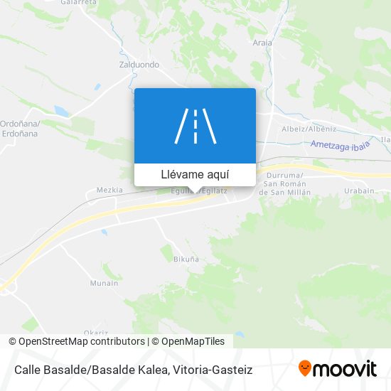 Mapa Calle Basalde/Basalde Kalea