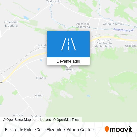 Mapa Elizaralde Kalea / Calle Elizaralde