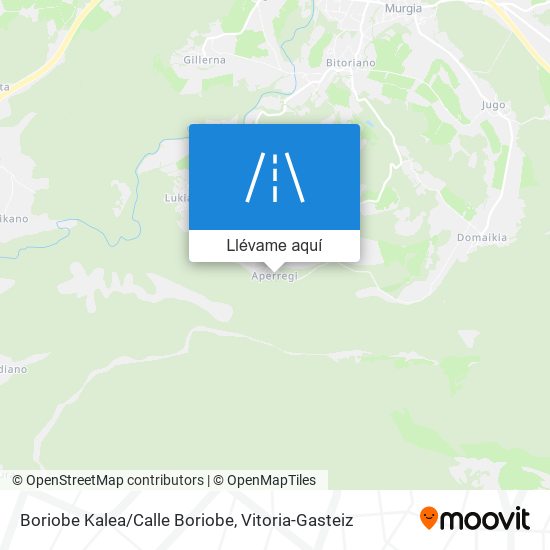 Mapa Boriobe Kalea/Calle Boriobe