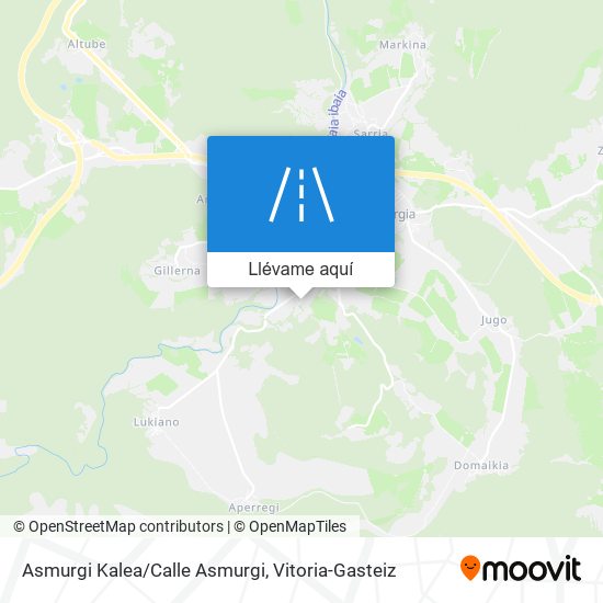 Mapa Asmurgi Kalea/Calle Asmurgi