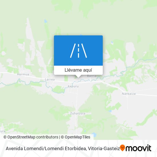 Mapa Avenida Lomendi / Lomendi Etorbidea