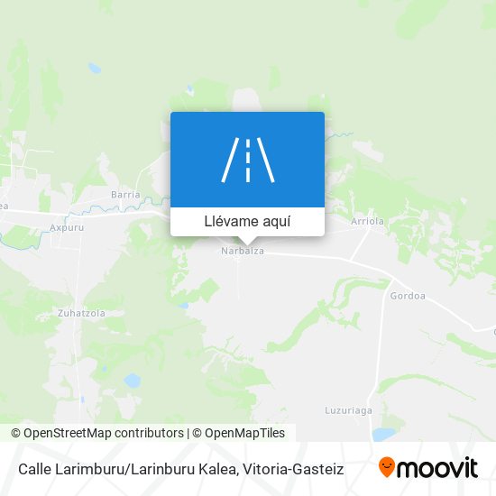 Mapa Calle Larimburu / Larinburu Kalea