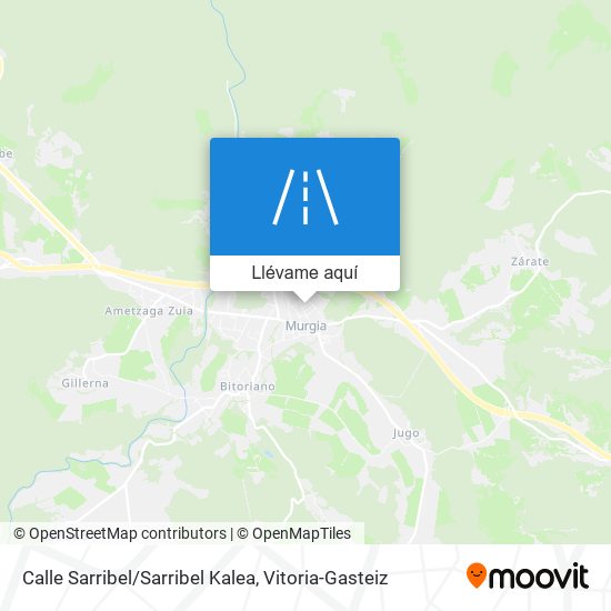 Mapa Calle Sarribel/Sarribel Kalea