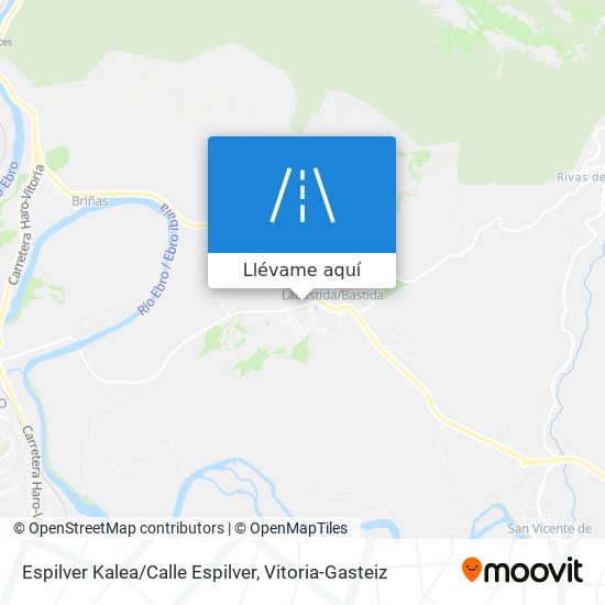 Mapa Espilver Kalea/Calle Espilver