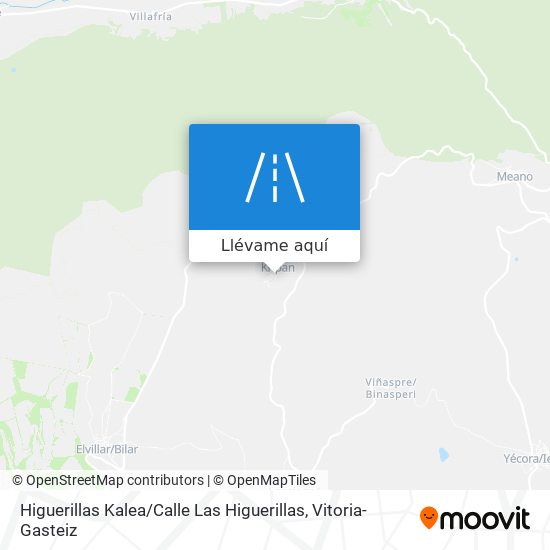 Mapa Higuerillas Kalea / Calle Las Higuerillas