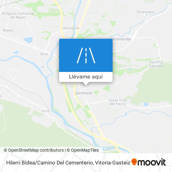 Mapa Hilerri Bidea / Camino Del Cementerio