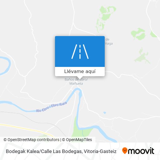 Mapa Bodegak Kalea / Calle Las Bodegas