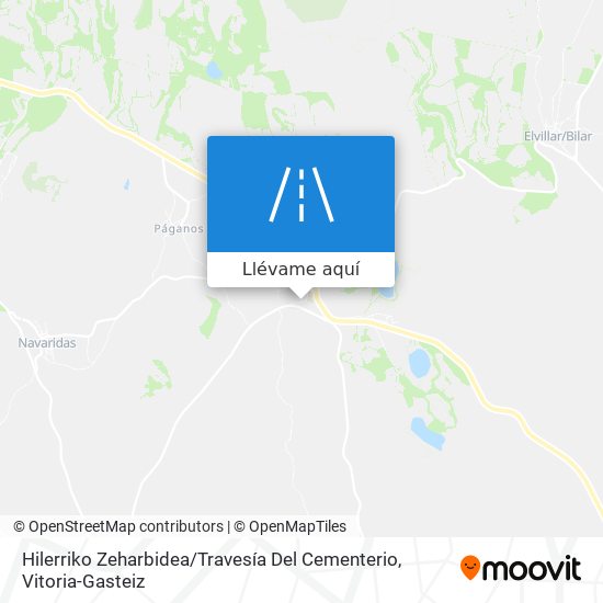 Mapa Hilerriko Zeharbidea / Travesía Del Cementerio