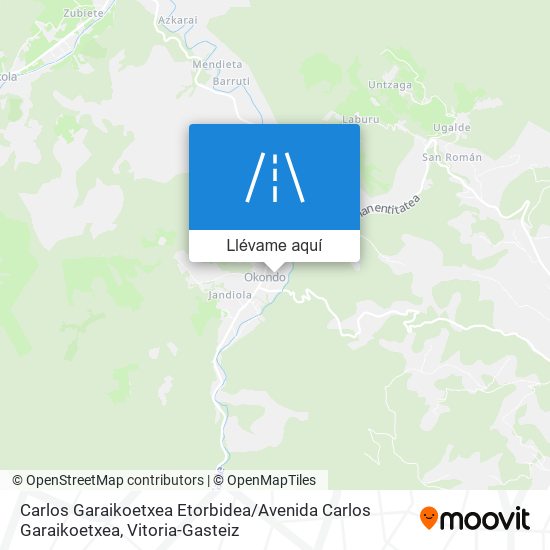 Mapa Carlos Garaikoetxea Etorbidea / Avenida Carlos Garaikoetxea