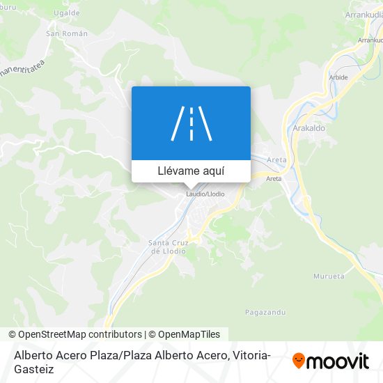 Mapa Alberto Acero Plaza / Plaza Alberto Acero