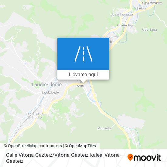 Mapa Calle Vitoria-Gazteiz / Vitoria-Gasteiz Kalea