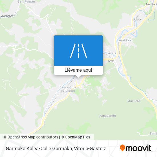 Mapa Garmaka Kalea/Calle Garmaka