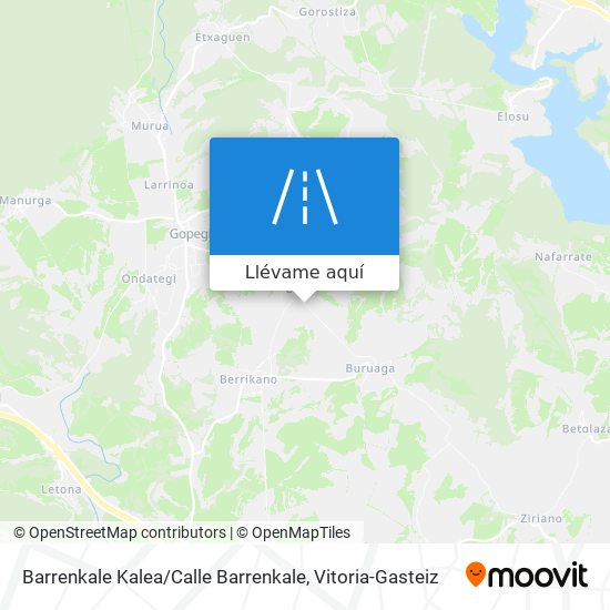 Mapa Barrenkale Kalea / Calle Barrenkale
