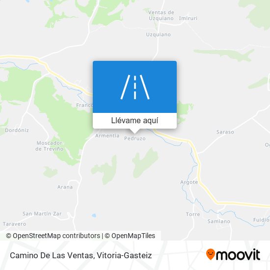 Mapa Camino De Las Ventas