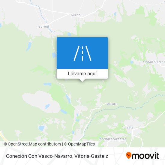 Mapa Conexión Con Vasco-Navarro