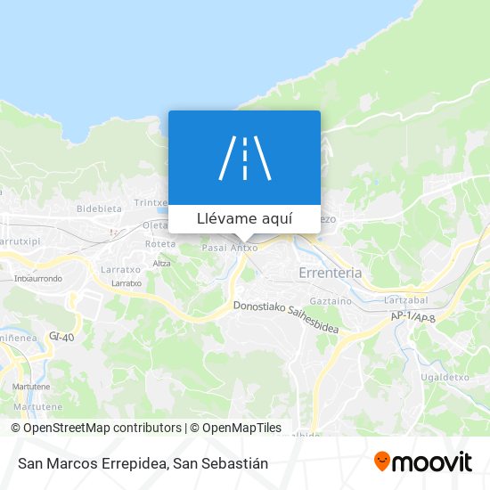 Mapa San Marcos Errepidea