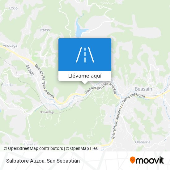 Mapa Salbatore Auzoa