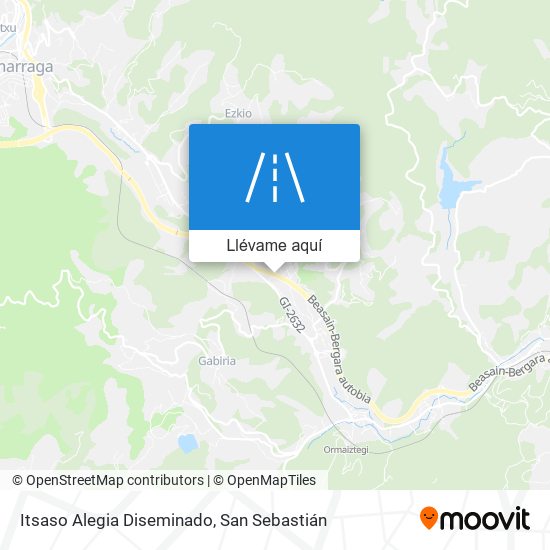 Mapa Itsaso Alegia Diseminado