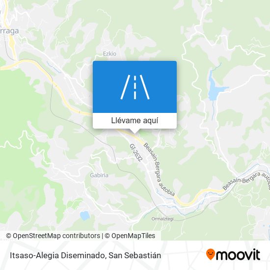 Mapa Itsaso-Alegia Diseminado