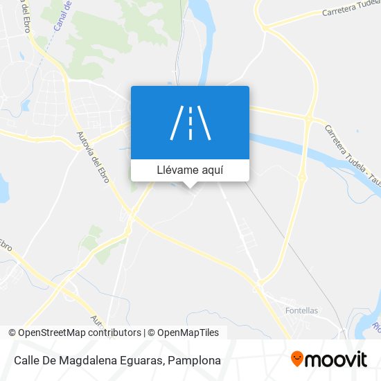 Mapa Calle De Magdalena Eguaras
