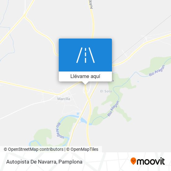 Mapa Autopista De Navarra
