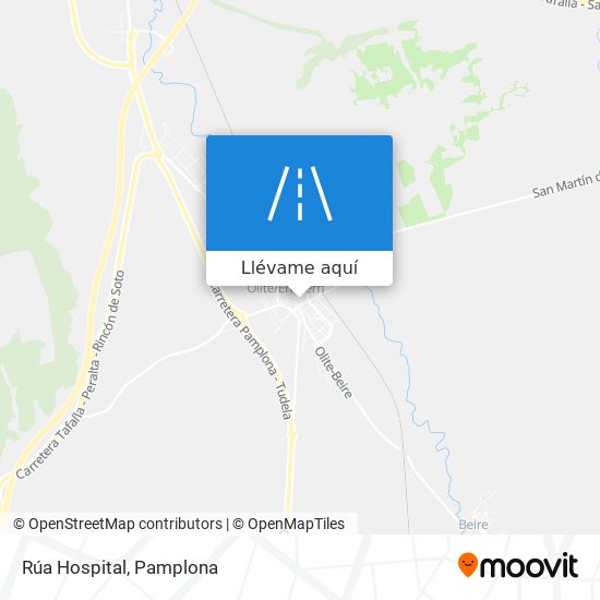 Mapa Rúa Hospital