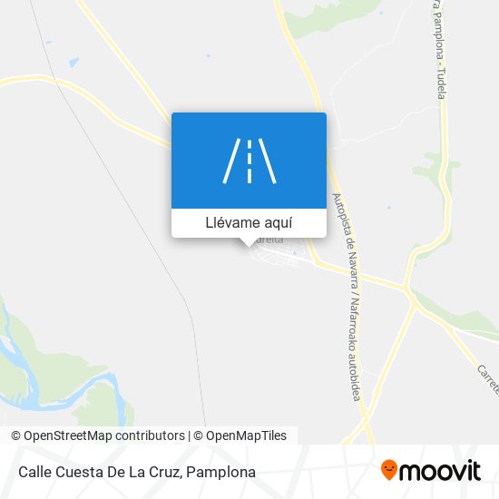 Mapa Calle Cuesta De La Cruz