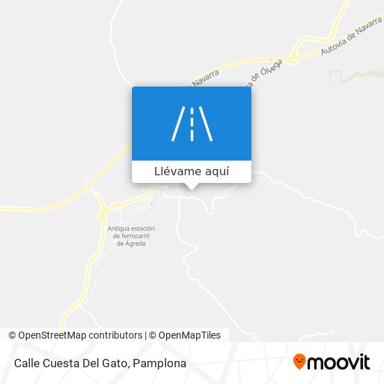 Mapa Calle Cuesta Del Gato