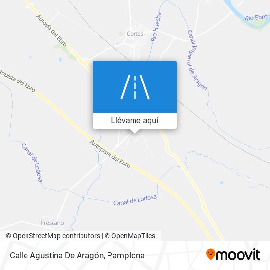 Mapa Calle Agustina De Aragón