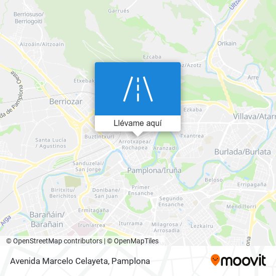 Mapa Avenida Marcelo Celayeta