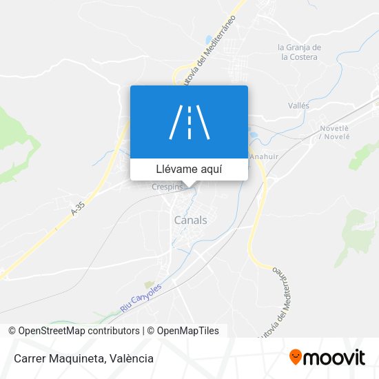 Mapa Carrer Maquineta