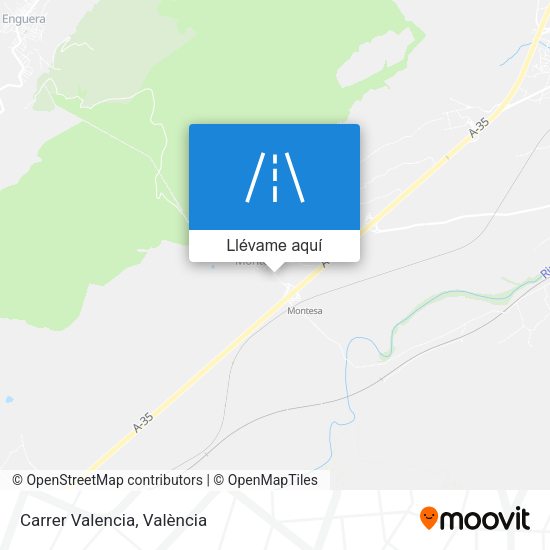 Mapa Carrer Valencia