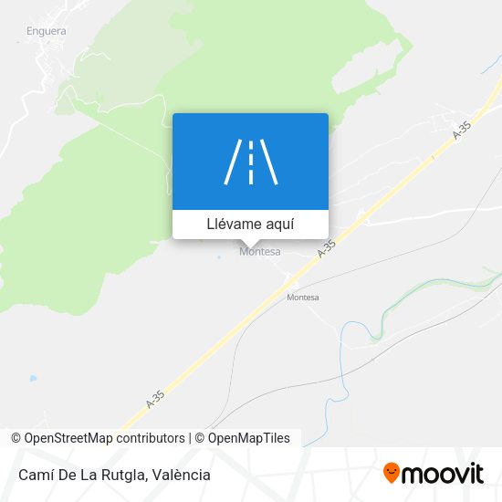 Mapa Camí De La Rutgla