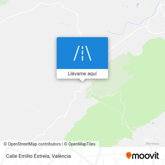 Mapa Calle Emilio Estrela