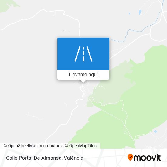 Mapa Calle Portal De Almansa