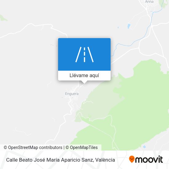 Mapa Calle Beato José María Aparicio Sanz
