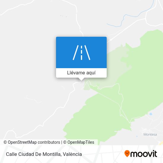 Mapa Calle Ciudad De Montilla