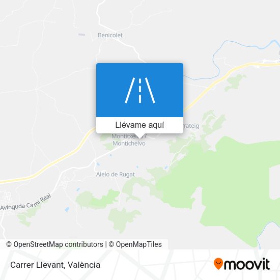 Mapa Carrer Llevant