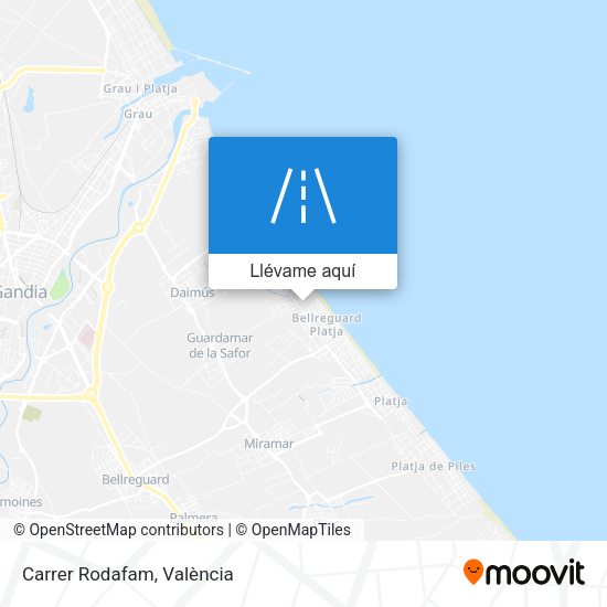 Mapa Carrer Rodafam