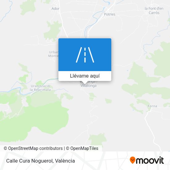 Mapa Calle Cura Noguerol