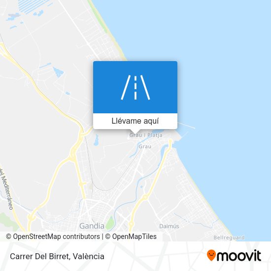 Mapa Carrer Del Birret