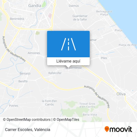Mapa Carrer Escoles