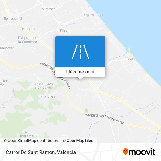 Mapa Carrer De Sant Ramon