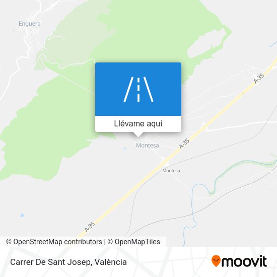 Mapa Carrer De Sant Josep