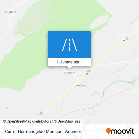 Mapa Carrer Hermenegildo Monleon