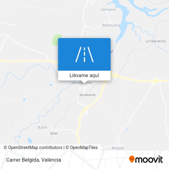 Mapa Carrer Belgida