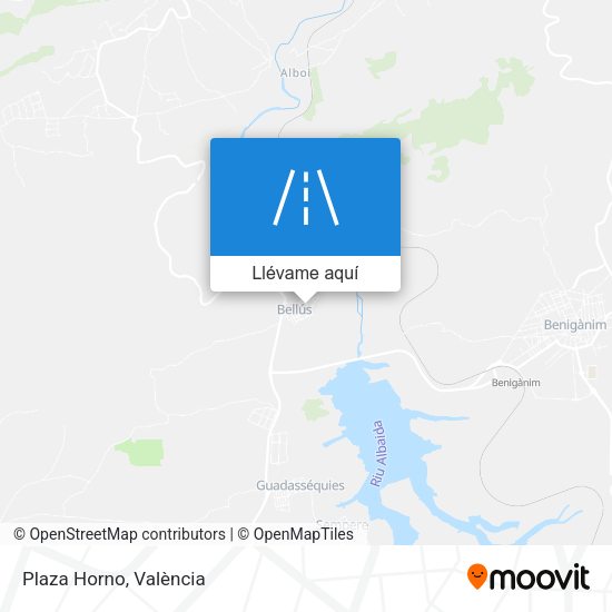 Mapa Plaza Horno